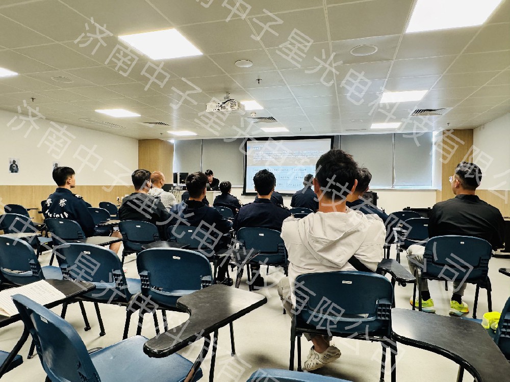 中国澳门警署培训验收现场